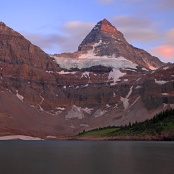 Mount Assiniboine from Lake Magog
