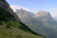 highline trail, glacier national park
