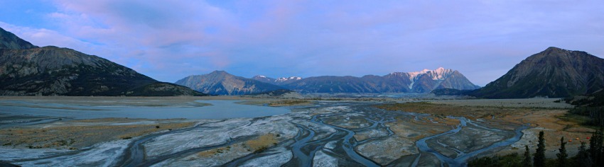 twilight from Canada Creek campground