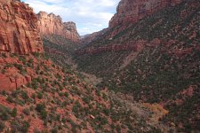 Left Fork canyon below the Subway